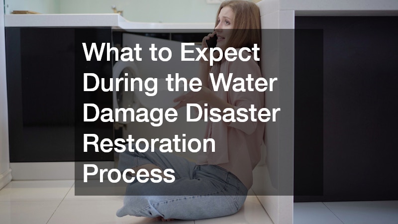 What to Expect During the Water Damage Disaster Restoration Process